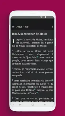 La Bible Nouvelle Edition de G android App screenshot 2