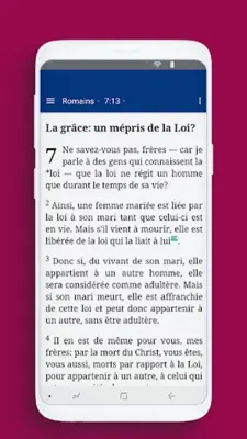 La Bible Nouvelle Edition de G android App screenshot 5